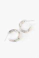 Duple Hoop Earrings - SELFTRITSS   