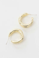 Duple Hoop Earrings - SELFTRITSS   