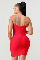 ATHINA HOLIDAY SEXY BANDAGE DRESS - SELFTRITSS