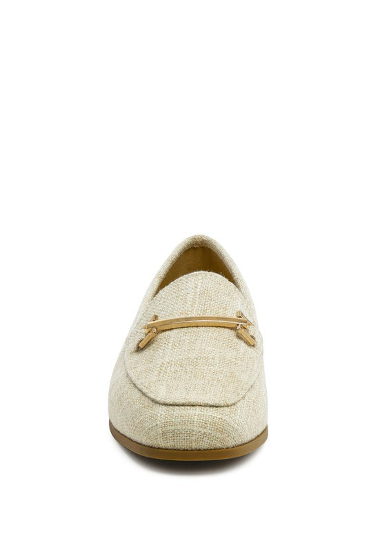 Zaara Solid Faux Suede Loafers - SELFTRITSS