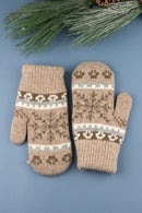 Nordic Snowflake  Mittens - SELFTRITSS   