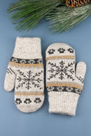 Nordic Snowflake  Mittens - SELFTRITSS   