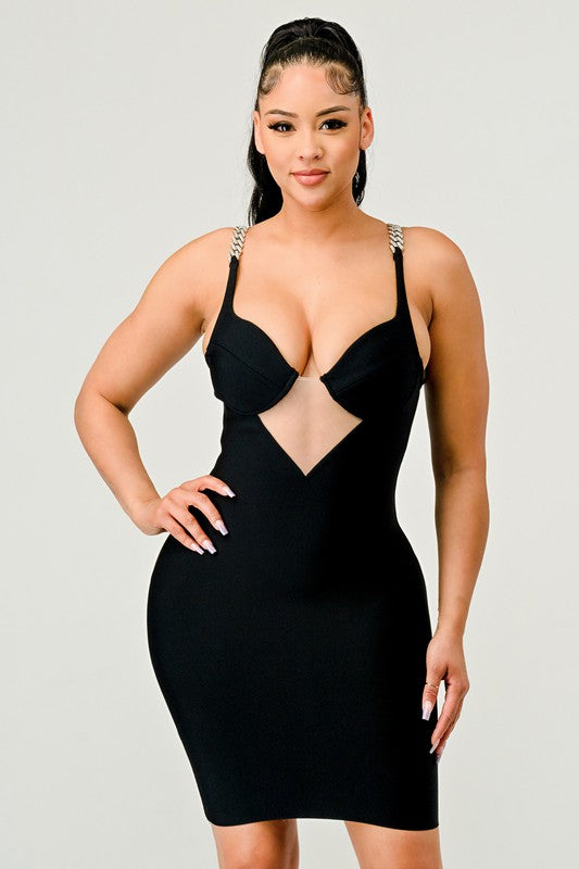 ATHINA HOLIDAY SEXY BANDAGE DRESS - SELFTRITSS