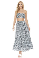 Women's Floral Skirt and TOP Set - SELFTRITSS   