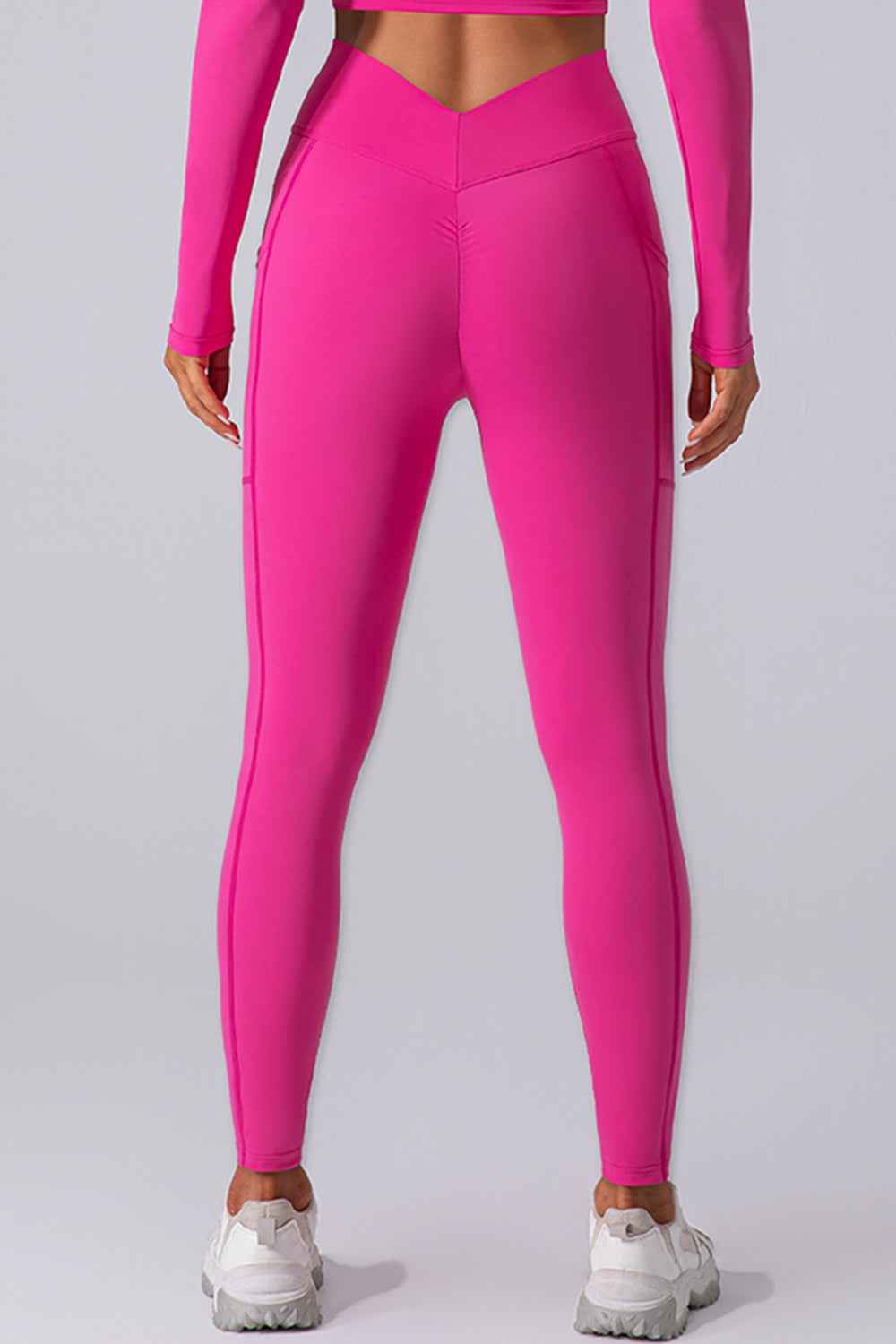 High Waist Active Leggings with Pockets - SELFTRITSS   