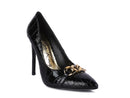 Fanfare Croc Stiletto Pump Heels - SELFTRITSS