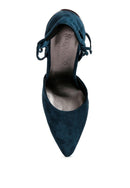 Black Lace Up Stiletto Sandals - SELFTRITSS