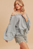 Evie Off shoulder Top - SELFTRITSS   