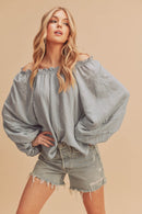 Evie Off shoulder Top - SELFTRITSS   