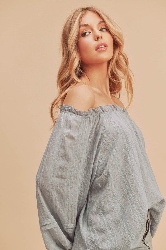 Evie Off shoulder Top - SELFTRITSS   