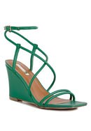 Gram Hunt Ankle Strap Wedge Sandals - SELFTRITSS