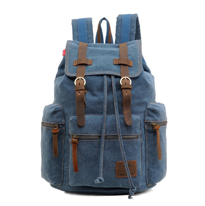 men's backpack vintage canvas backpack - SELFTRITSS   