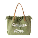 Summer Vibes Tote Handbag Purse Beach Totes - SELFTRITSS   