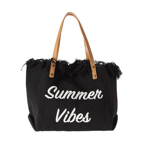 Summer Vibes Tote Handbag Purse Beach Totes - SELFTRITSS   