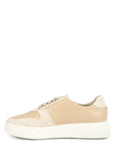 Kjaer Dual Tone Leather Sneakers - SELFTRITSS   