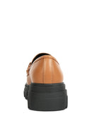 Oklyn Horsebit Emblesihed Chunky Platform Loafers - SELFTRITSS
