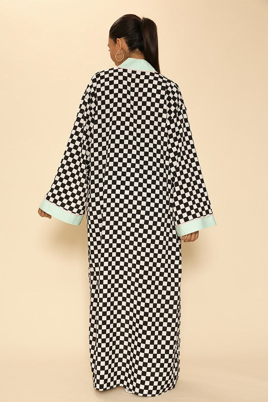 Checkered kimono - SELFTRITSS