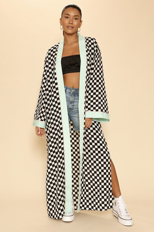 Checkered kimono - SELFTRITSS