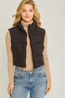 Puffer Vest With Pockets - SELFTRITSS   