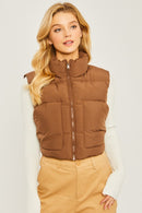 Puffer Vest With Pockets - SELFTRITSS   