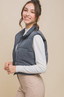 Puffer Vest With Pockets - SELFTRITSS   