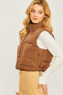 Puffer Vest With Pockets - SELFTRITSS   