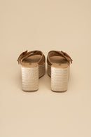 Manta Espadrille Platform Slides - SELFTRITSS   