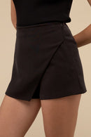 High Waist Asymmetrical Skirt - SELFTRITSS   