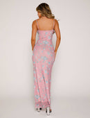 Floral Slip Maxi Dress - SELFTRITSS   