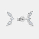 Moissanite 925 Sterling Silver Stud Earrings - SELFTRITSS