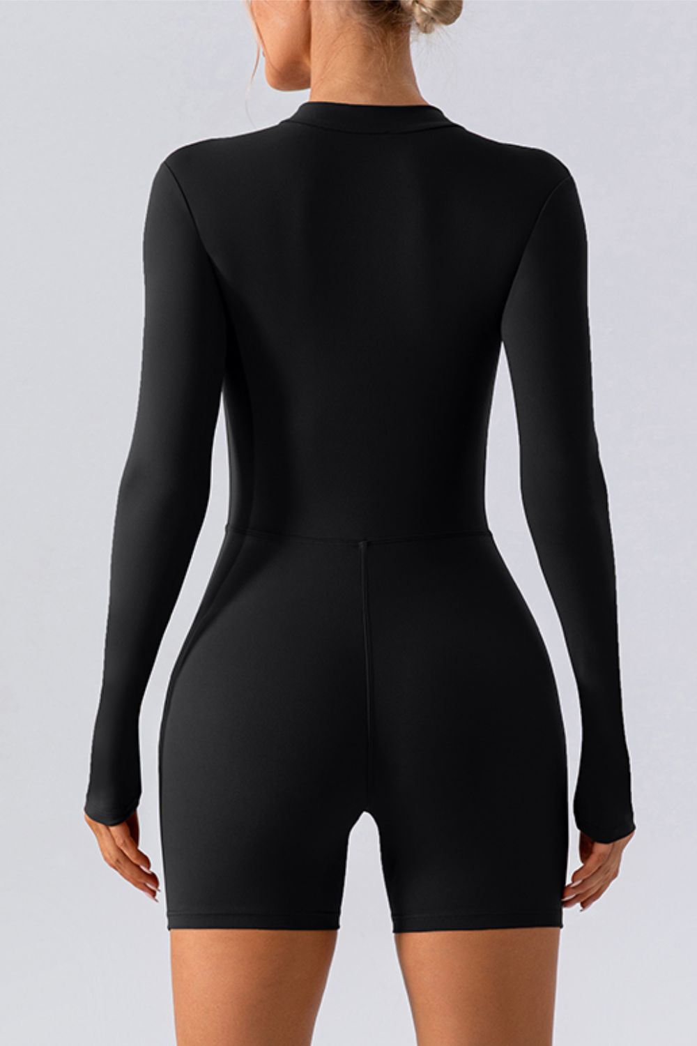 Half Zip Long Sleeve Active Romper - SELFTRITSS