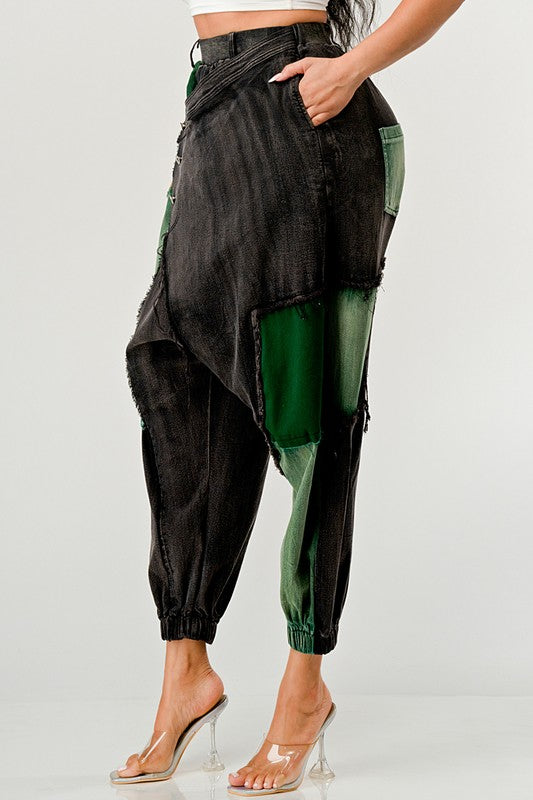 Autumn Punk Style Loose Washed Pants - SELFTRITSS