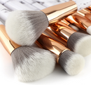 Set Of 11 Marble Makeup Brush - SELFTRITSS