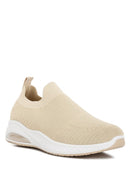 Jafna Knitted Slip On Sneakers - SELFTRITSS