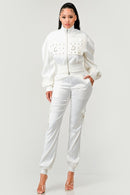 Eclat Urban White Trouser Matching Set - SELFTRITSS