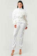 Eclat Urban White Trouser Matching Set - SELFTRITSS