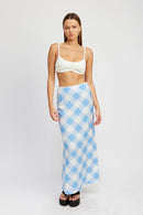 BIAS MAXI SKIRT - SELFTRITSS