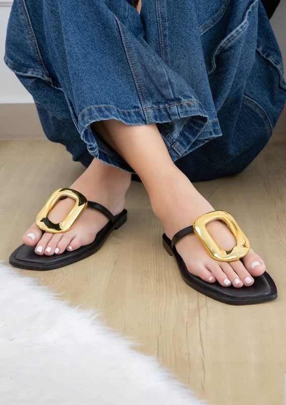 Ava Buckle Sandals - SELFTRITSS