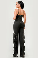 Moto Mystique Black Jumpsuit - SELFTRITSS   