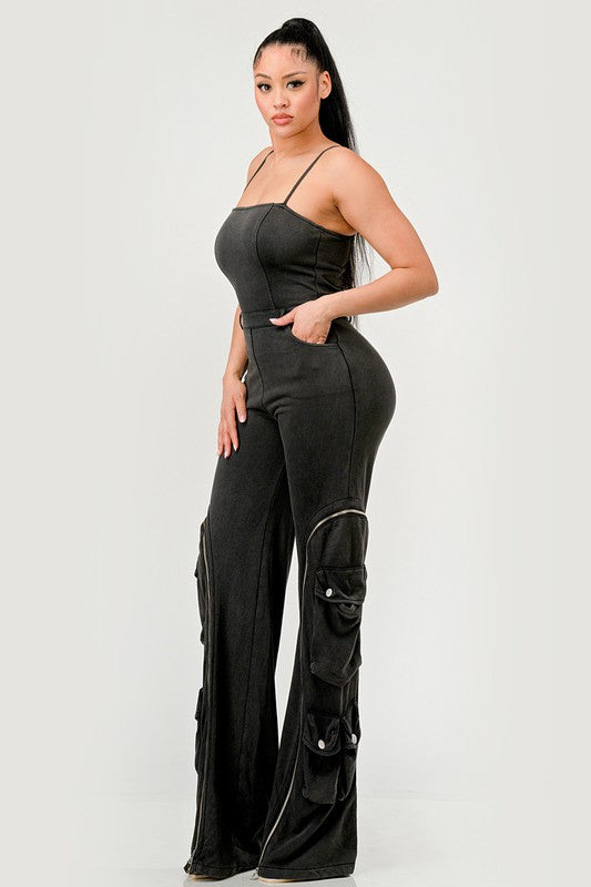 Moto Mystique Black Jumpsuit - SELFTRITSS   