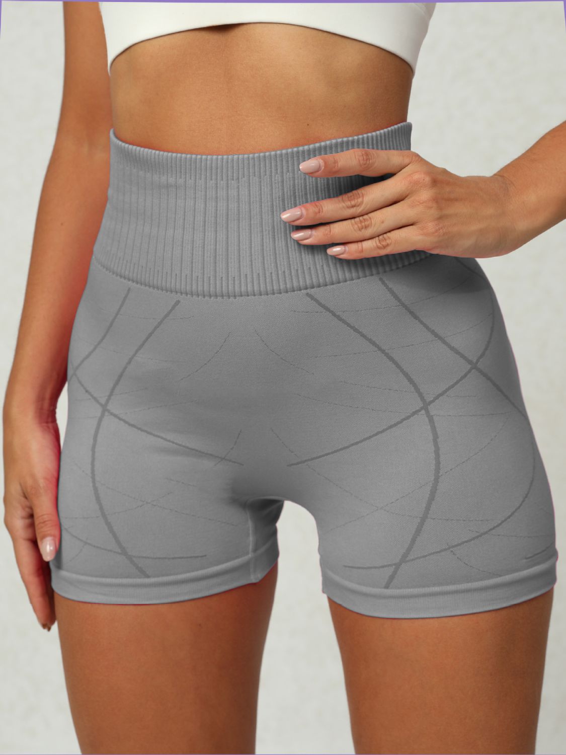 High Waist Active Shorts - SELFTRITSS   