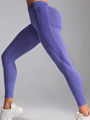 Ruched High Waist Active Leggings - SELFTRITSS   