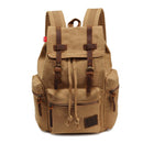 men's backpack vintage canvas backpack - SELFTRITSS   