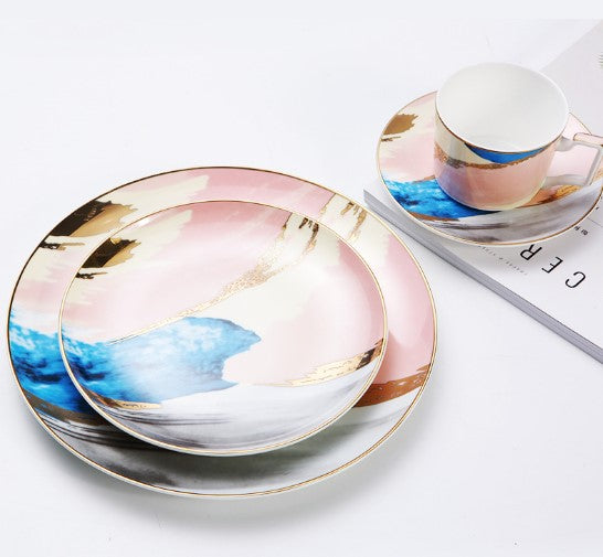 Watercolor Dessert  Plates - SELFTRITSS