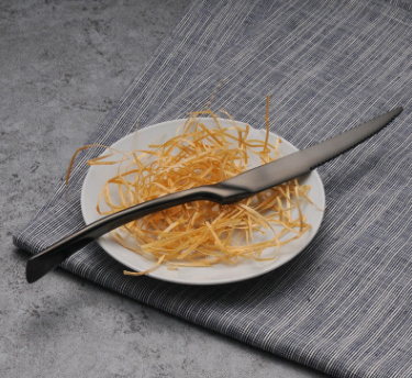 4-piece Set Black Stainless Steel Cutlery - SELFTRITSS
