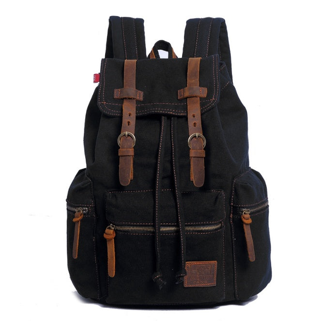 men's backpack vintage canvas backpack - SELFTRITSS   