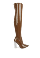 Noire Thigh High Long Boots - SELFTRITSS