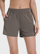 Elastic Waist Active Shorts - SELFTRITSS