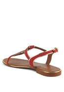 Feodora Flat Slip On Sandals - SELFTRITSS  