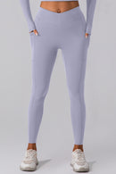 High Waist Active Leggings with Pockets - SELFTRITSS   